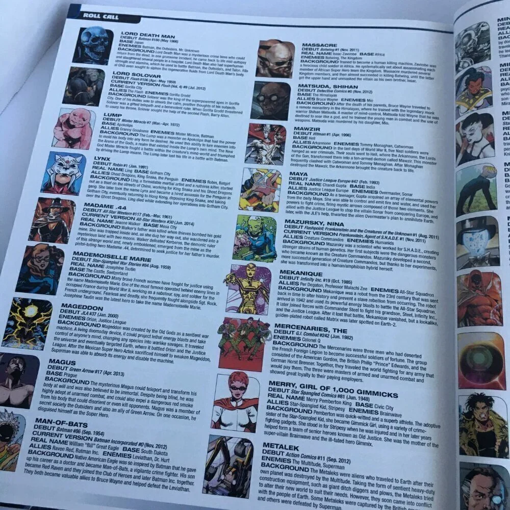 Kids Book - DK The DC Comics‎ Encyclopedia, Definitive Guide To The Characters